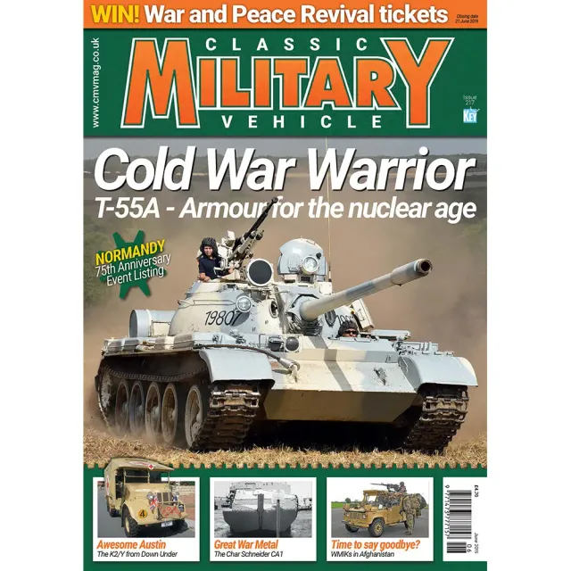 Classic Military Vehicle juni 2019 tidning fordon