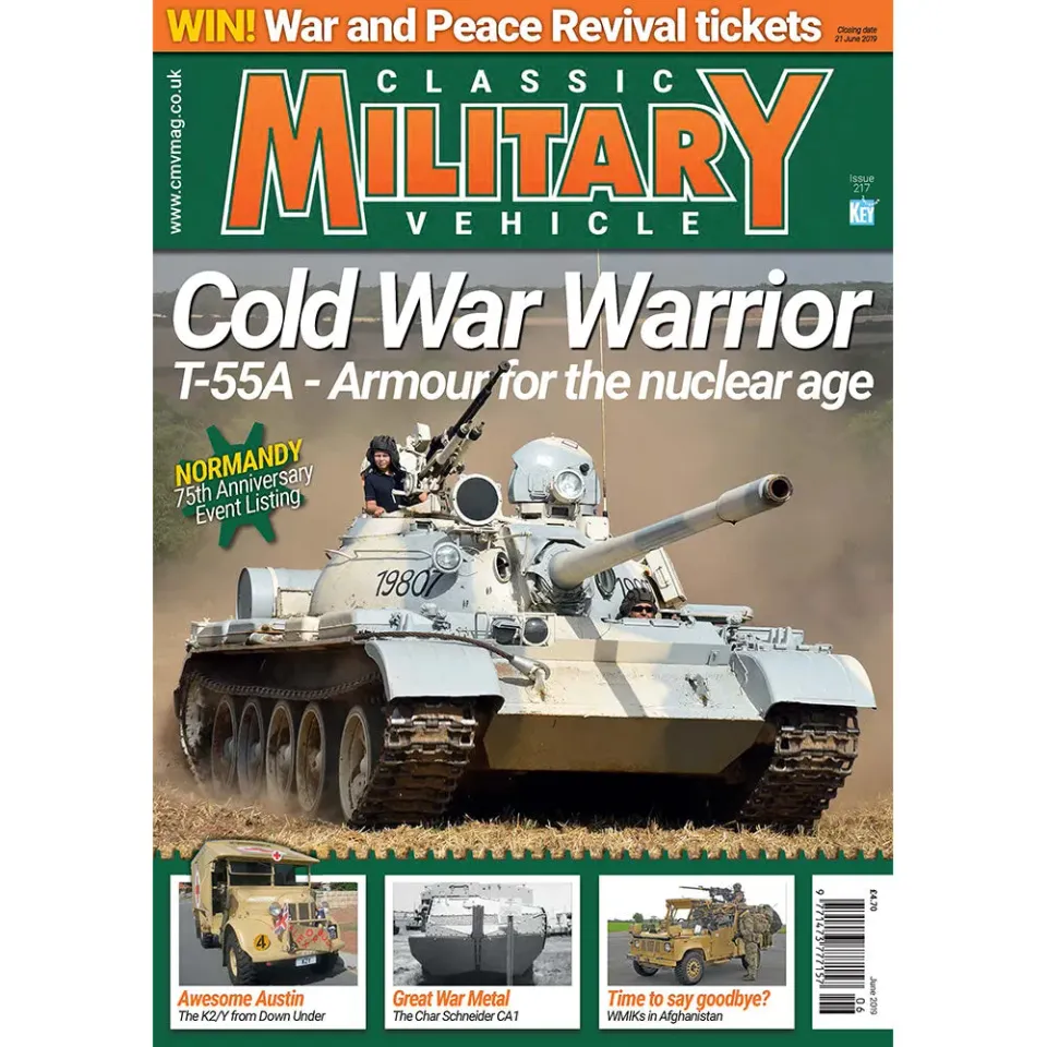 Classic Military Vehicle juni 2019 tidning fordon