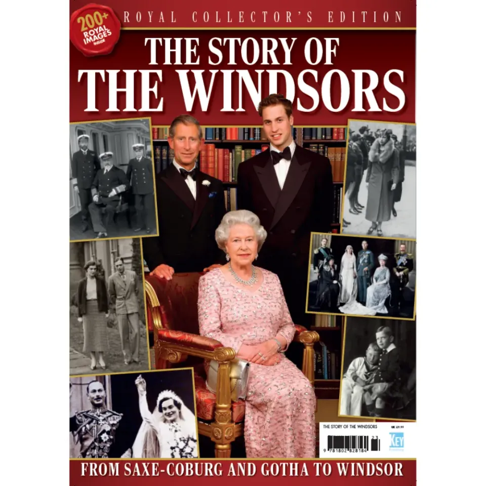The Windsors specialtidning 116 sidor brittiska kungahuset