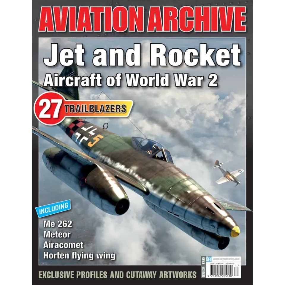 Aviation Archive Jet and Rocket Aircraft WW2 bokazine engelsk