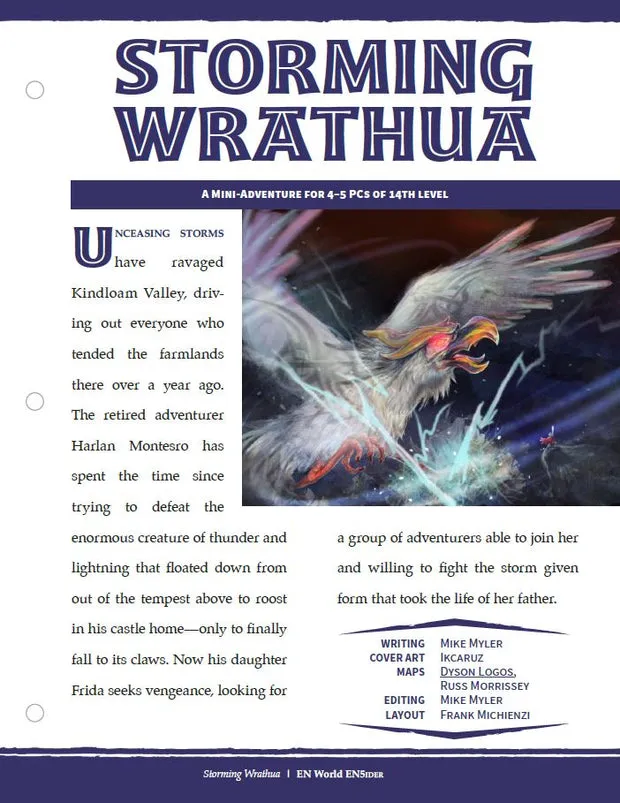 EN Publishing Storming Wrathua miniäventyr PDF elementar