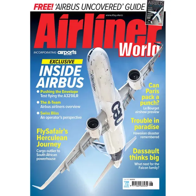 Why we love Taylor Swi Airliner World tidning June 2023 civilflyg