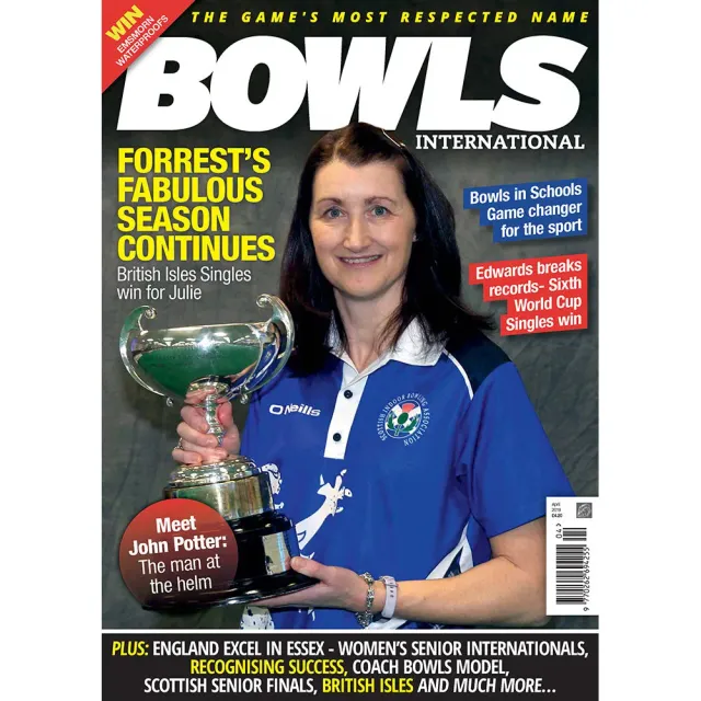 Bowls International april 2019 tidning lösnummer engelsk