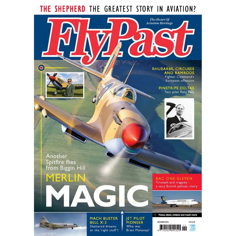 FlyPast december 2023 tidning Spitfire Mk IX