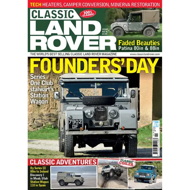 Classic Land Rover april 2021 tidning Station Wagon