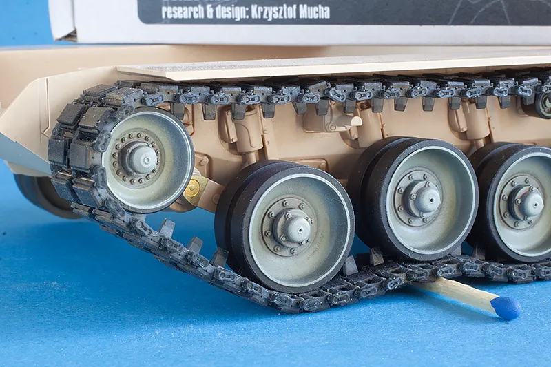 Rossagraph QuickTracks T-35111 larvband 1/35 Leopard 2 Diehl