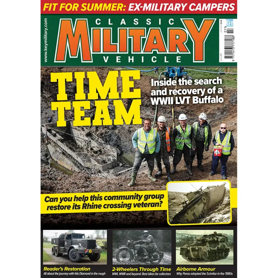 Classic Military Vehicle July 2021 tidning julinummer