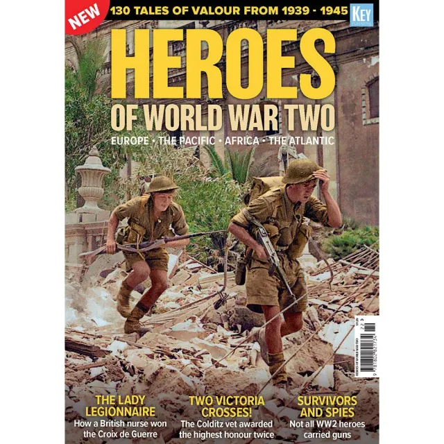 Heroes of World War Two tryckt bok hjältar krig