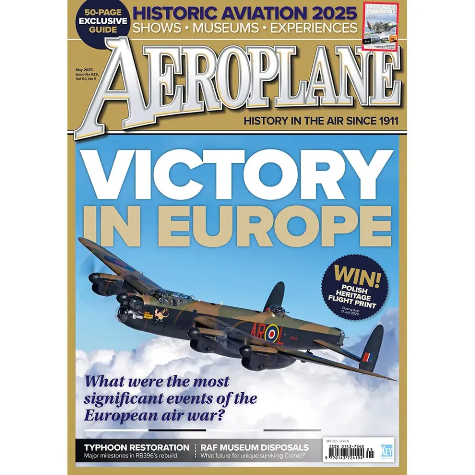 Aeroplane Monthly maj 2025 tidning Victory in Europe