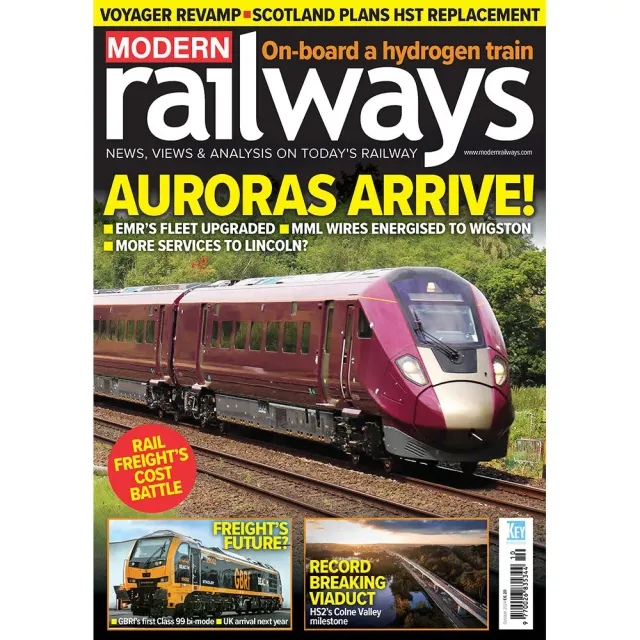 Modern Railways oktober 2024 tidning lösnummer