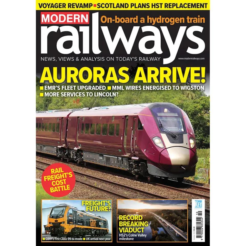 Modern Railways oktober 2024 tidning lösnummer