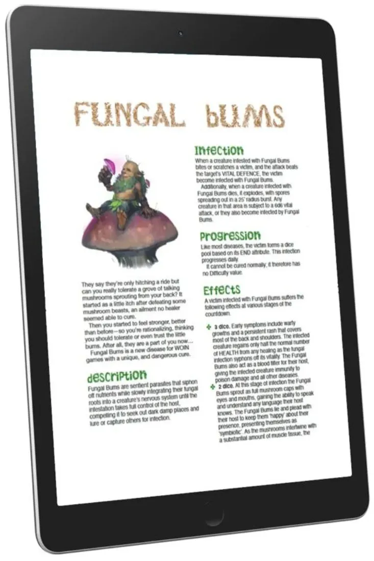 EN Publishing Fungal Bums PDF sjukdom WOIN