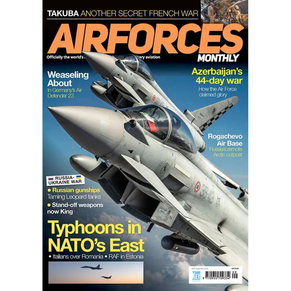 AirForces Monthly september 2023 tidning Typhoon