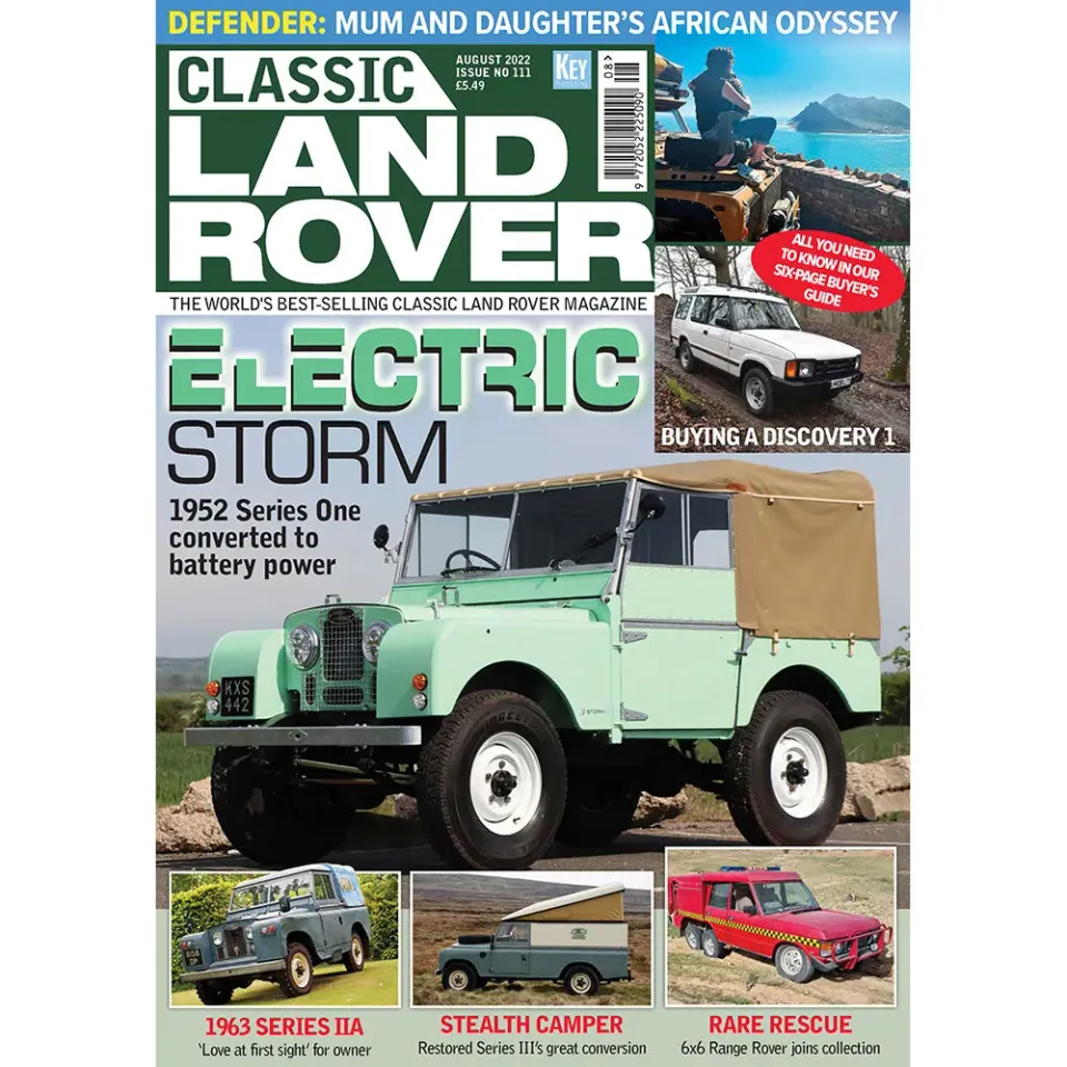 Classic Land Rover augusti 2022 tidning lösnummer