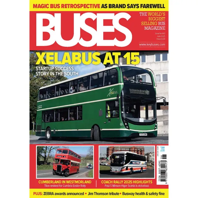 Buses juni 2025 tidning lösnummer buss