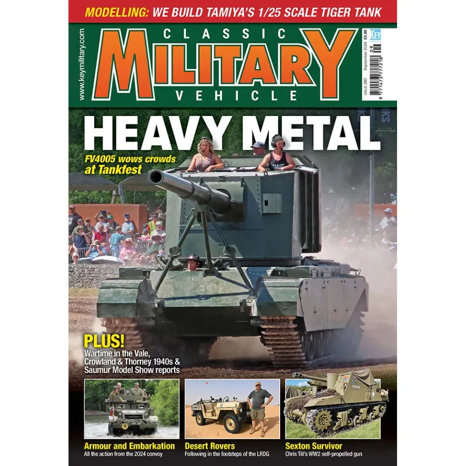 Classic Military Vehicle september 2024 tidning pansar
