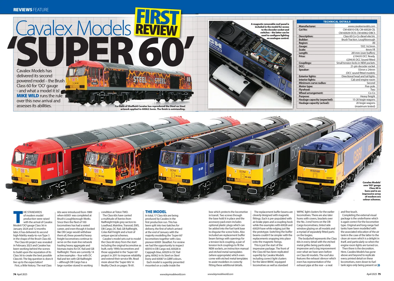 Hornby Magazine april 2025 tidning modelljärnväg