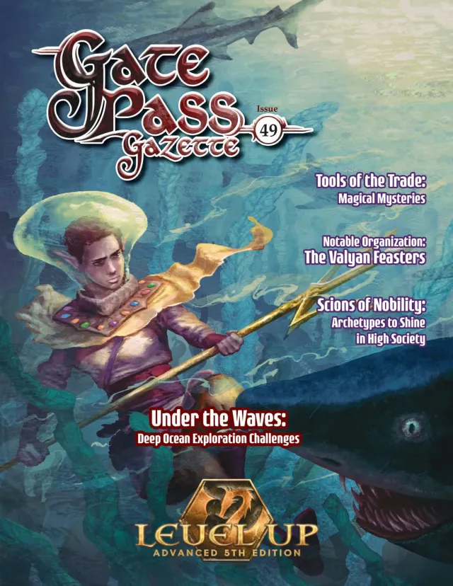 EN Publishing Gate Pass Gazette 49 rollspel PDF A5E