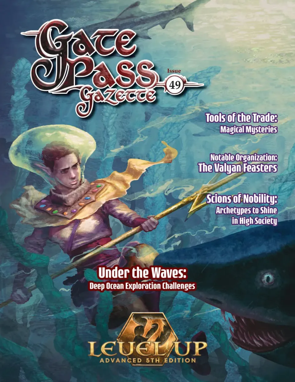 EN Publishing Gate Pass Gazette 49 rollspel PDF A5E