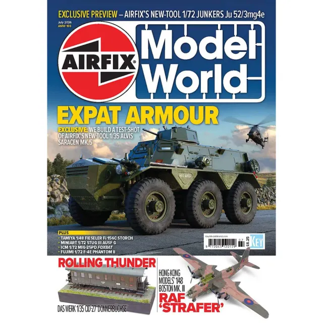 Airfix Model World tidning juli 2026 modellbygge