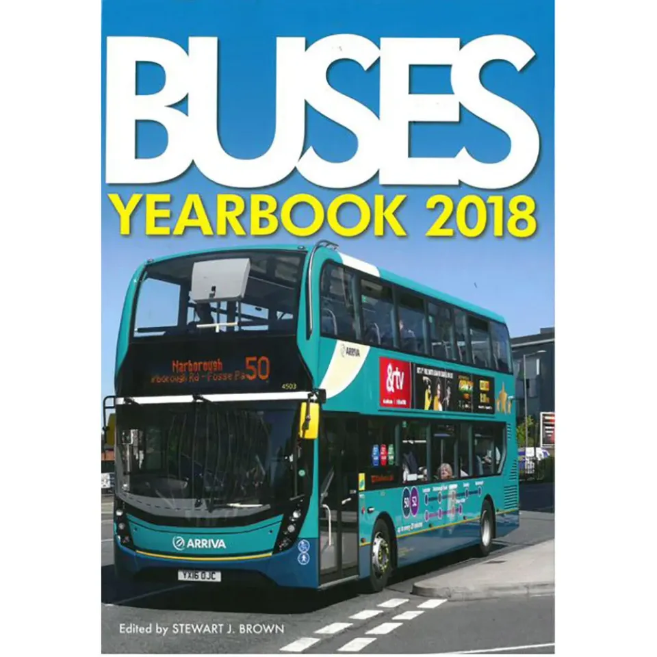 Buses Yearbook 2018 årsbok brittiska bussar