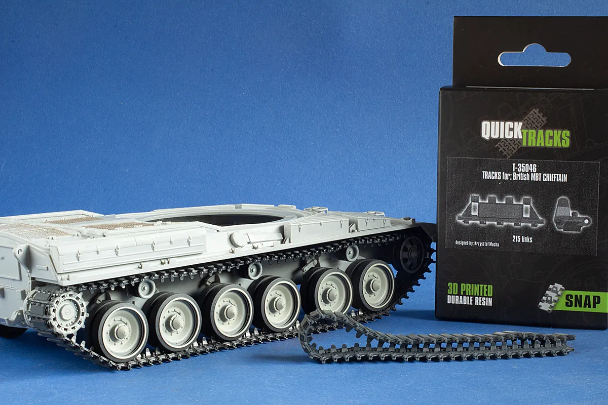QuickTracks T-35046 Chieftain larvband 1/35