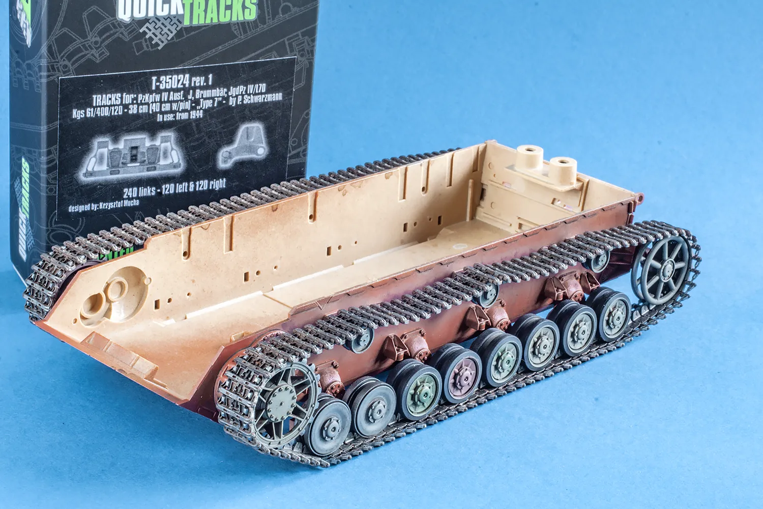 ROSSAGRAPH QuickTracks T-35024 larvband Panzer IV 1:35