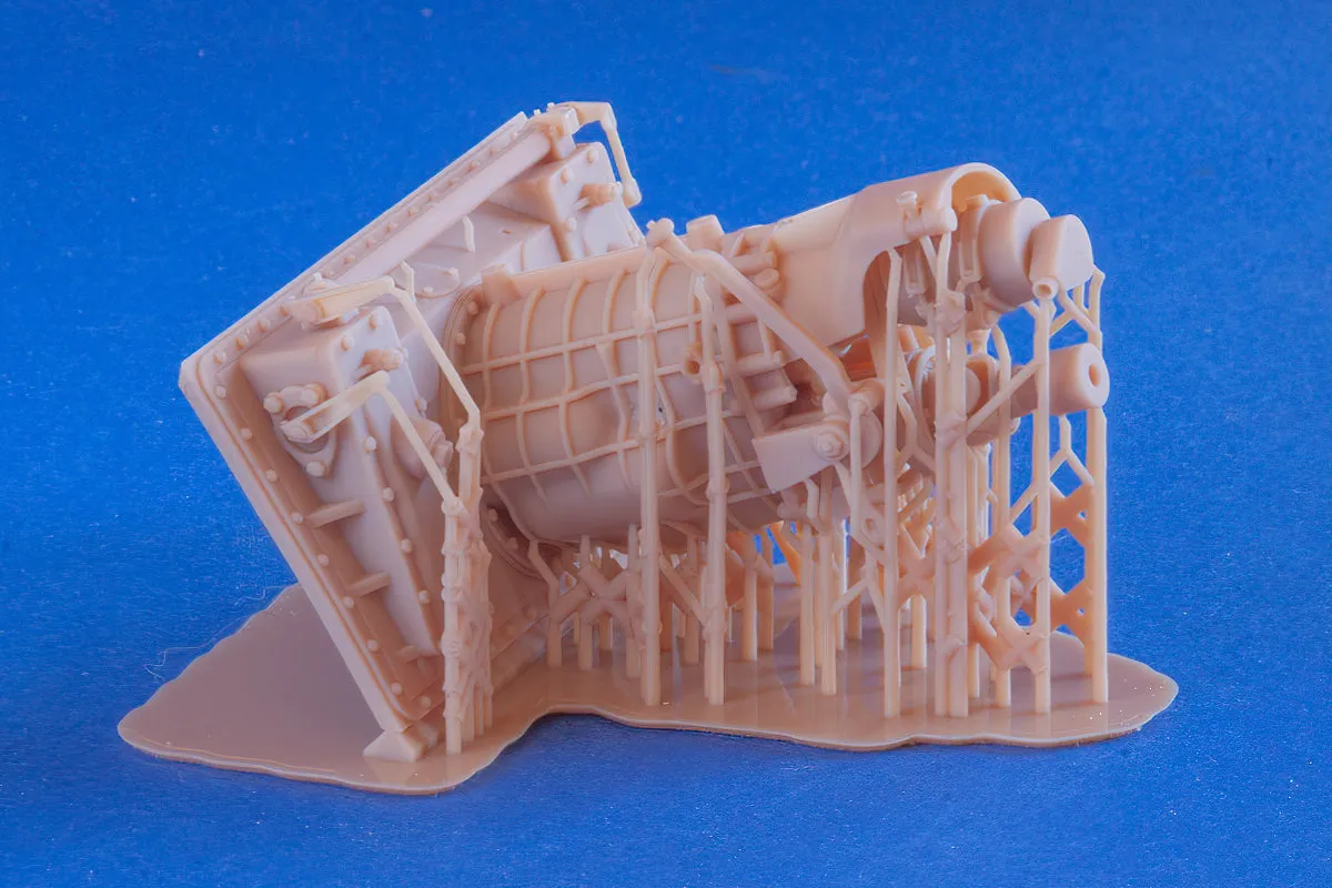Rossagraph BitsKrieg BK-089 växellåda 1:35 resin