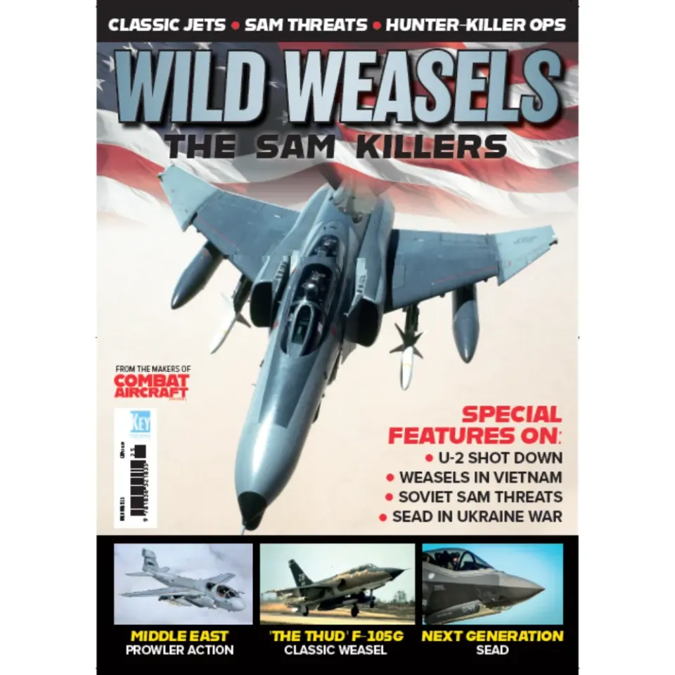Wild Weasels Story of SAM Hunters tidning 116 sidor engelsk