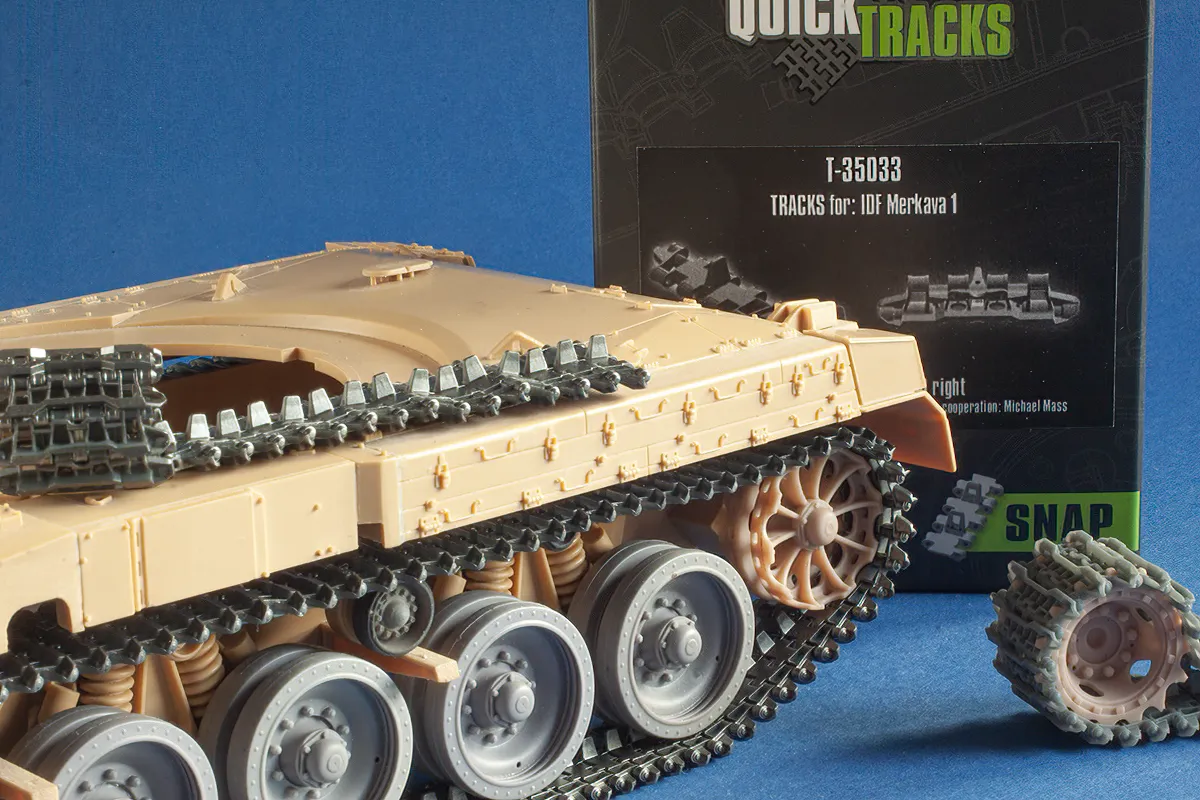 Rossagraph QuickTracks T-35033 band Merkava I 1:35