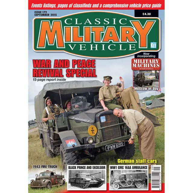 Classic Military Vehicle September 2015 tidning