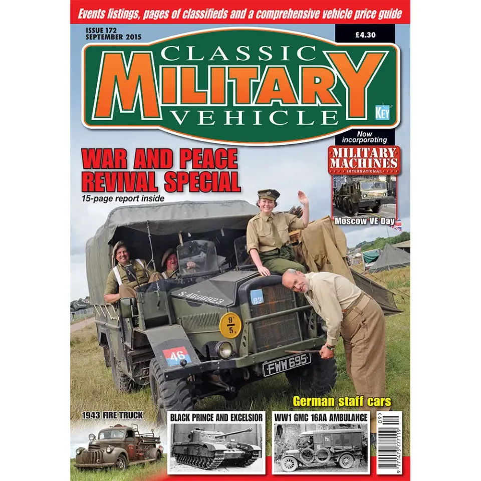 Classic Military Vehicle September 2015 tidning