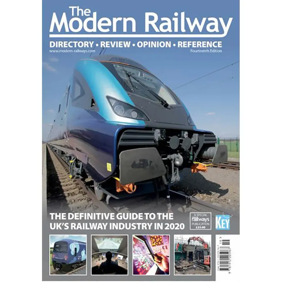 Key Books Modern Railway 2020 inbunden bok järnväg