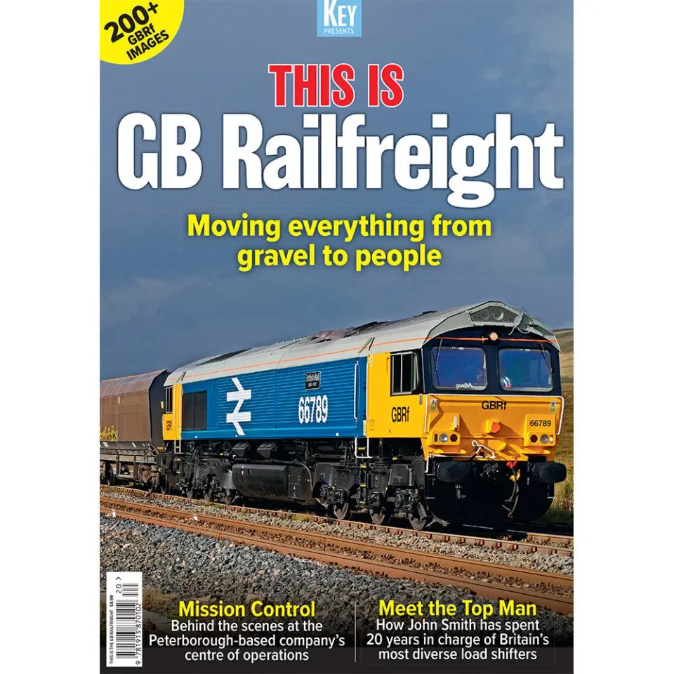 This is GB Railfreight tidning 116 sidor specialnummer