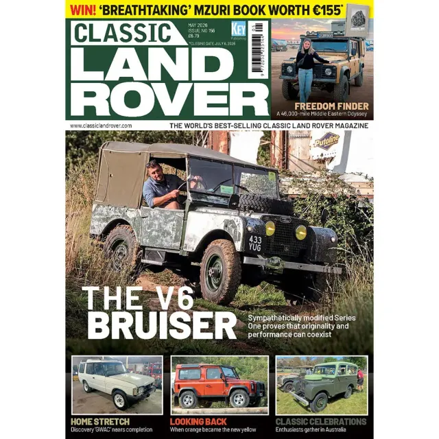 Classic Land Rover maj 2026 tidning lösnummer 4x4