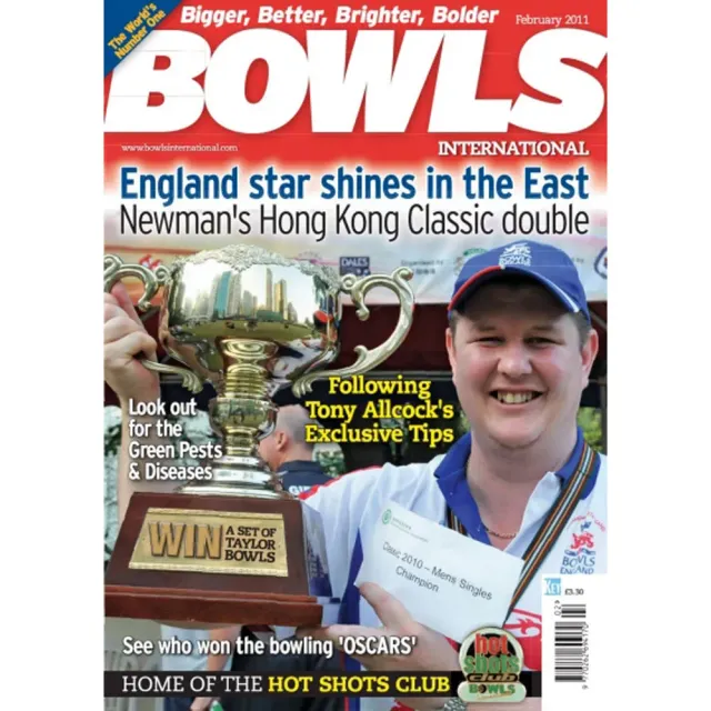 Bowls International februari 2011 tidning back issue