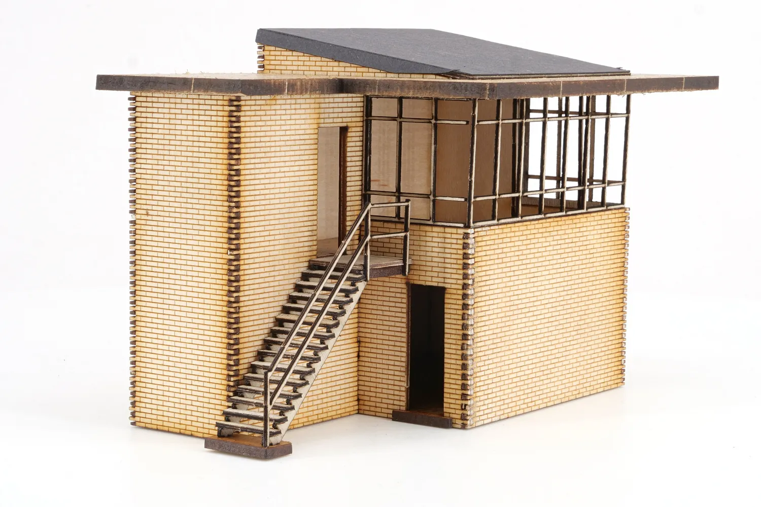 PJM Models Tenby Signalbox byggsats OO 111 mm