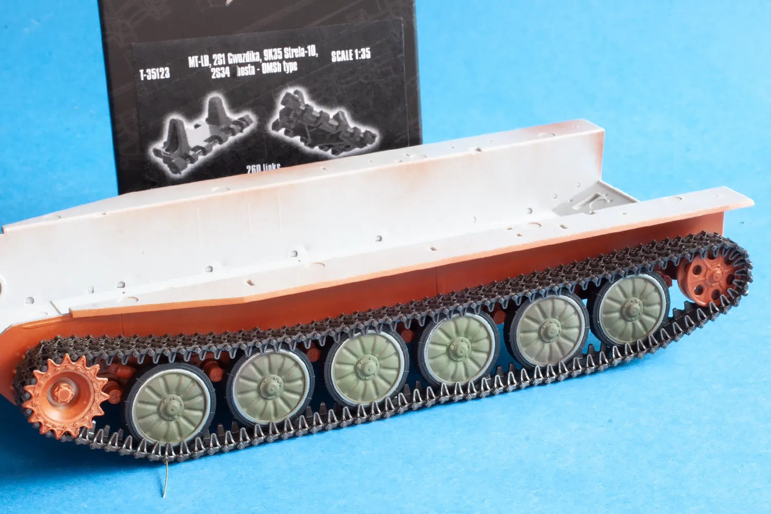 Rossagraph QuickTracks T-35123 bandlarver MT-LB 1:35 resin