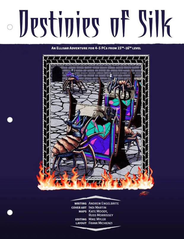 EN Publishing Destinies of Silk äventyr pdf nivå 15–16