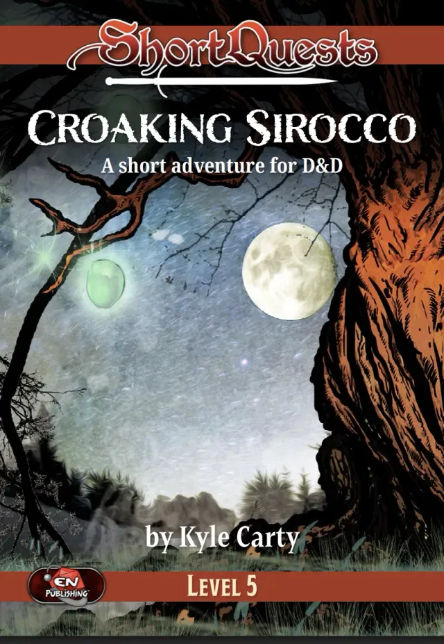 EN Publishing ShortQuests Croaking Sirocco äventyr PDF nivå 5