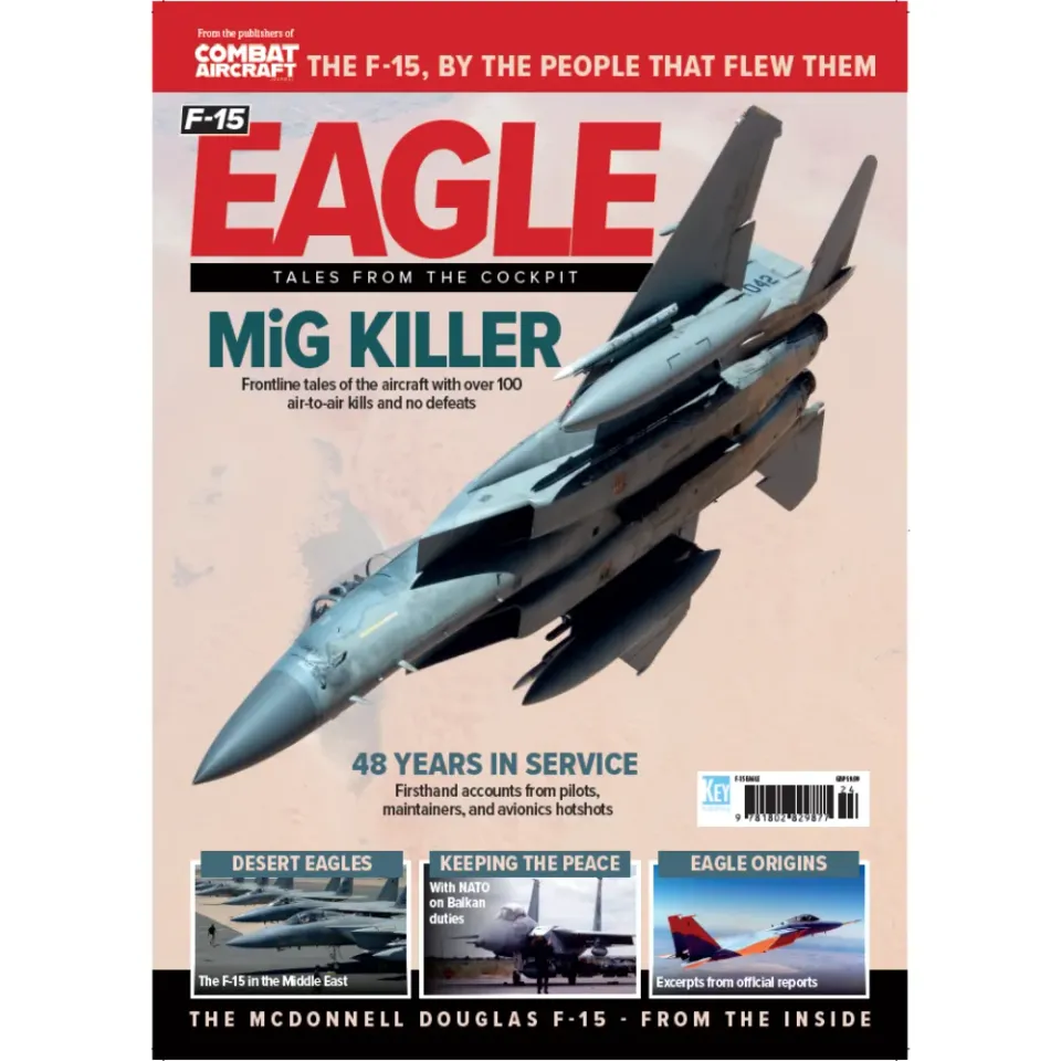 Inside The F-15 Eagle tryckt bok 116 sidor