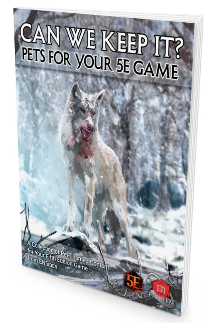 EN Publishing Can We Keep It husdjursbok D&D 5E softcover+PDF