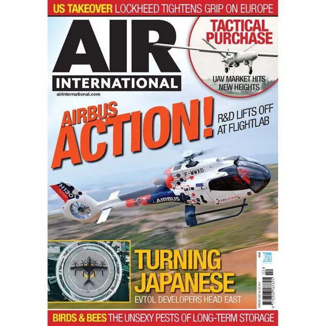 AIR International februari 2022 flygtidning om militärflyg