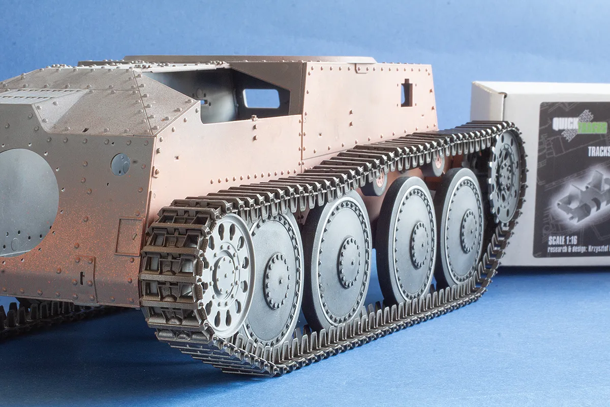 ROSSAGRAPH QuickTracks T-16006 bandlänkar 1:16 38(t) resin