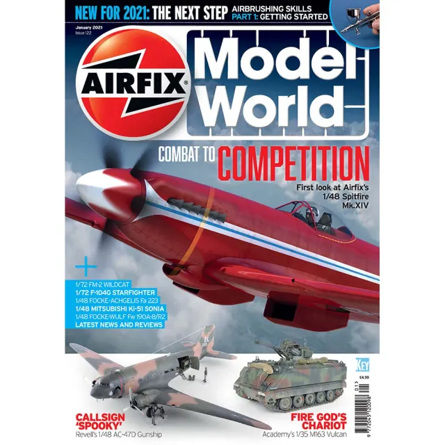 Airfix Model World januari 2021 tidning modellbygge