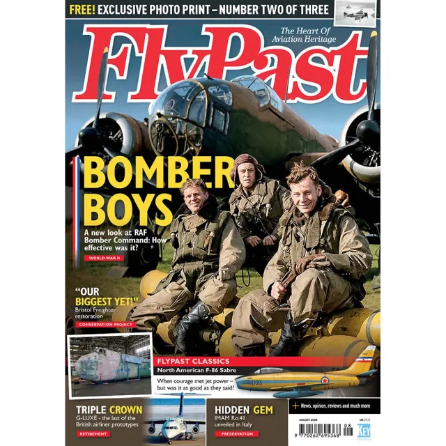 FlyPast August 2026 tidning Bomber Boys-nummer