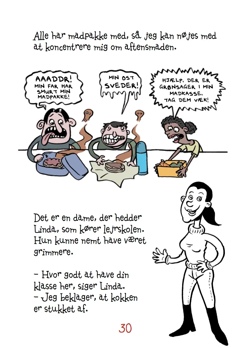 ABC Forlag Benny-Bobs Bøfbanan tryckt bok humor
