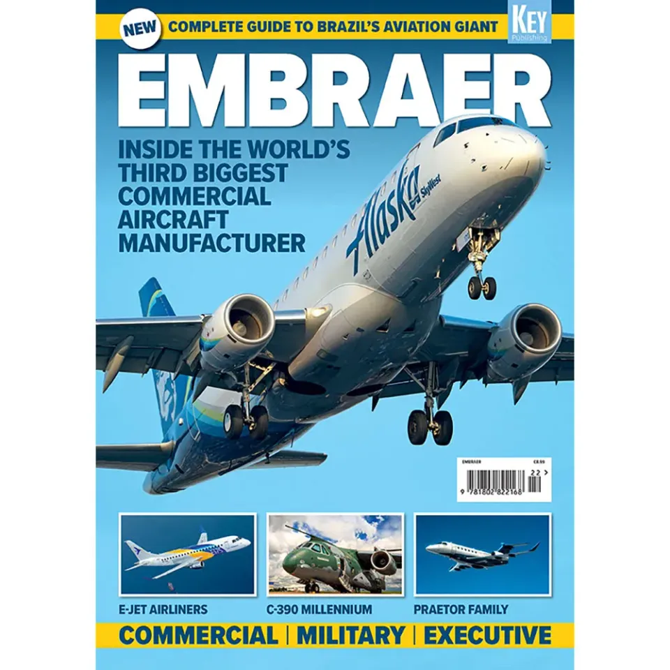 Airliner World Embraer Commercial Jets bokazine 116 sidor