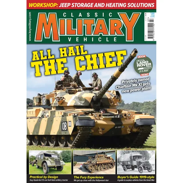 Classic Military Vehicle juli 2022 tidning lösnummer Chieftain