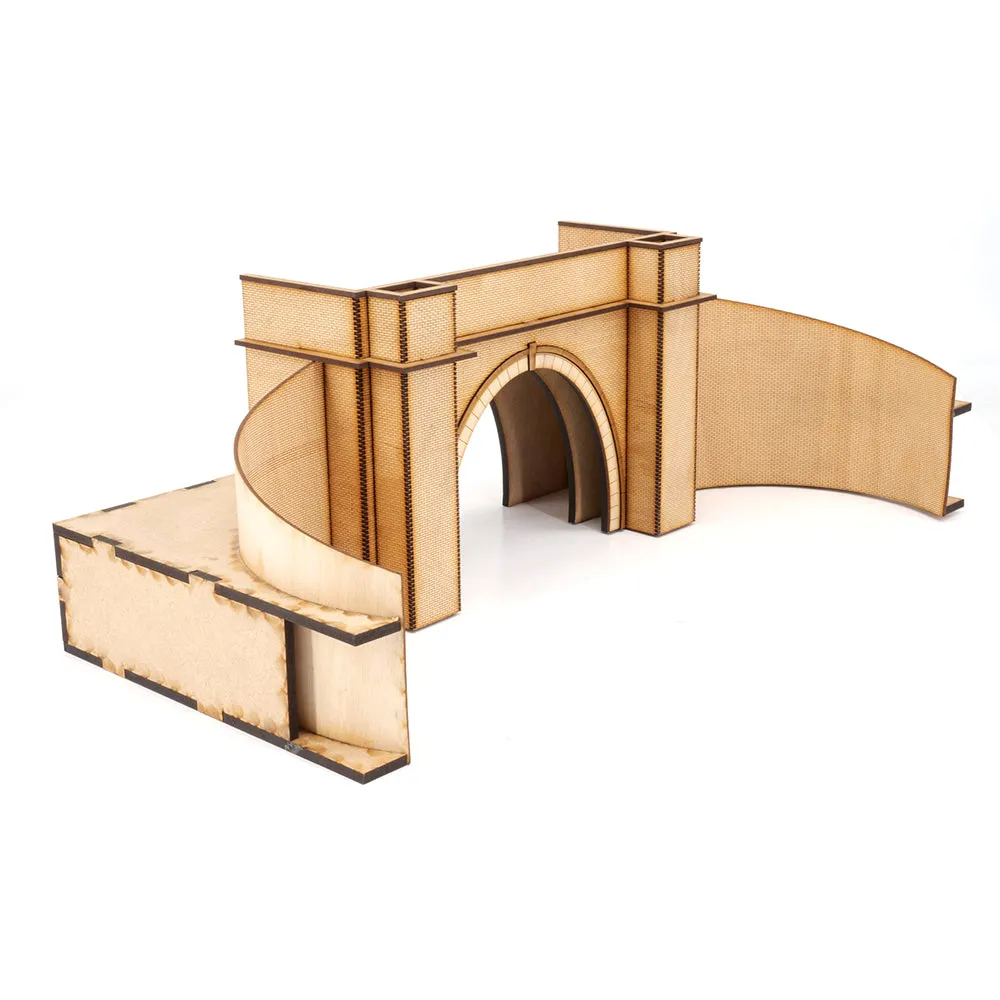 GNR Tunnel Portal byggsats OO gauge laser-cut kit